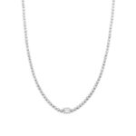 Baguette Tennis Necklace