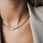 Baguette Tennis Necklace - Image 2
