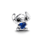 Σύμβολο με μπλε καρδιά με τον Stitch της Disney